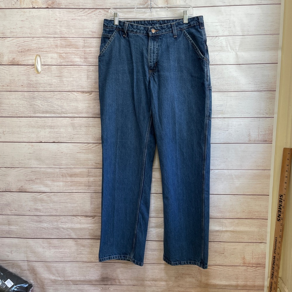 EXCELLENT‎ CONDITION WOMEN'S DUNGAREE CARPENTER CARHARTT JEANS